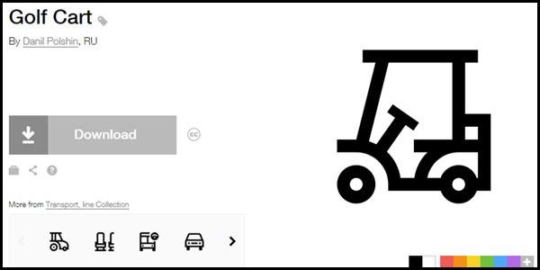 Golf Cart - The noun project