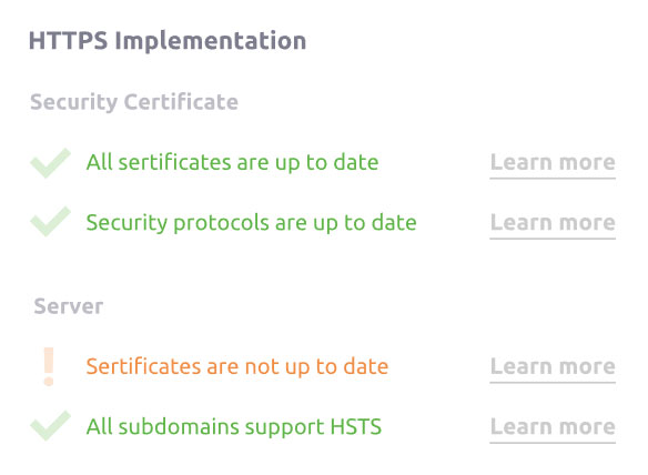 https implementation audit